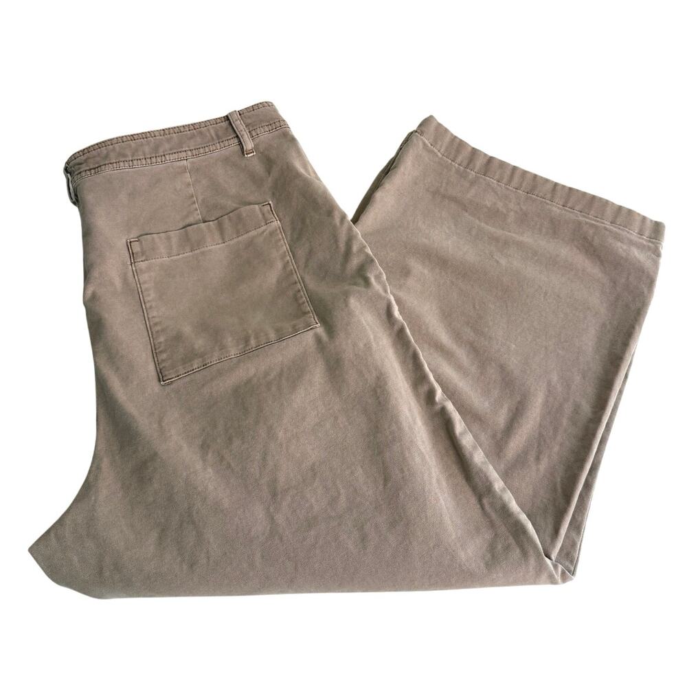 J. Jill khaki cropped pant size 14